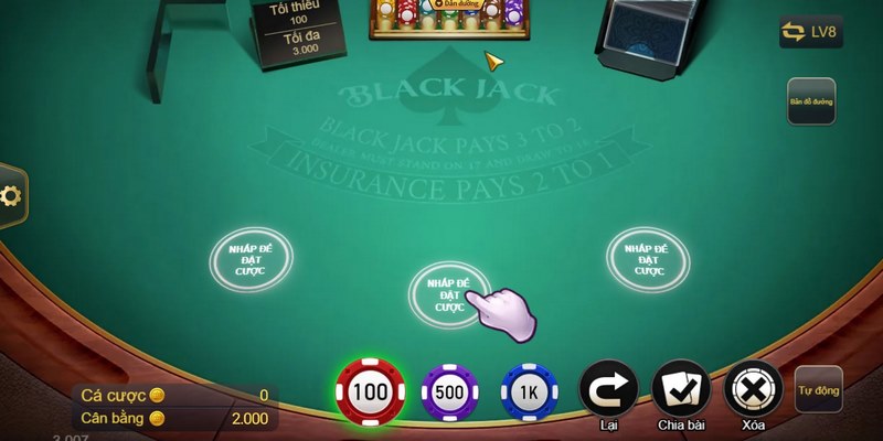 Đầu tư game Blackjack thú vị, thưởng cực lớn