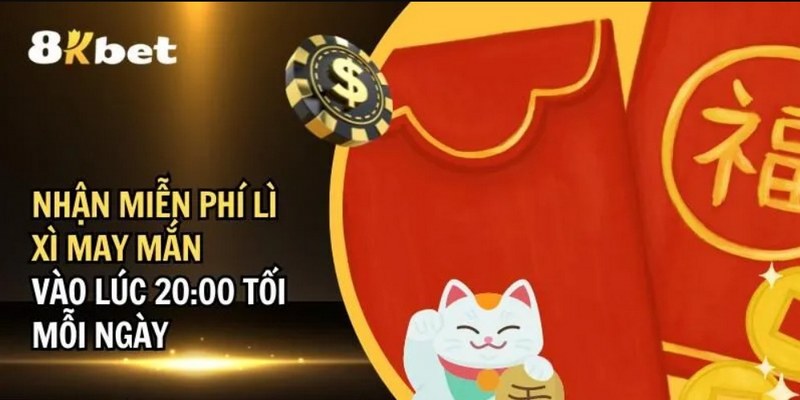 Nhận lì xì may mắn lên tới 88.888k hoàn toàn miễn phí