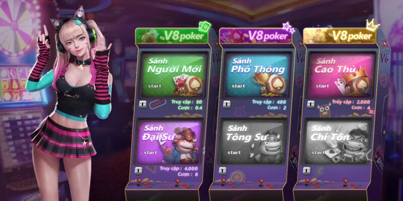 V8 Game Bài mang đến đồ họa sắc nét và mượt mà