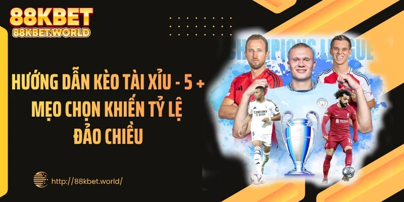 Hướng Dẫn Kèo Tài Xỉu - 5 + Mẹo Chọn Khiến Tỷ Lệ Đảo Chiều